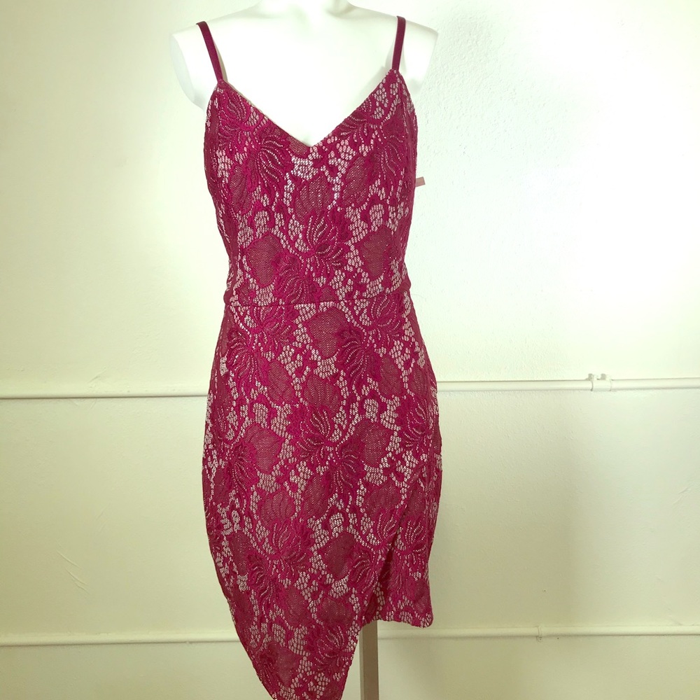 Max + Ash Lace Bodycon Dress